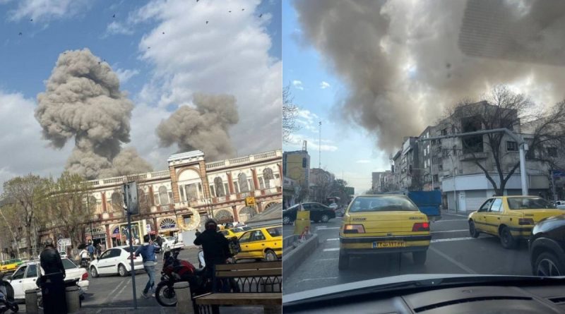 EUA e Israel lançam ataque conjunto contra o Irã