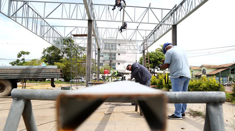 Prefeitura de Campos avança com obras no Terminal 1 e banheiros do Shopping Estrada