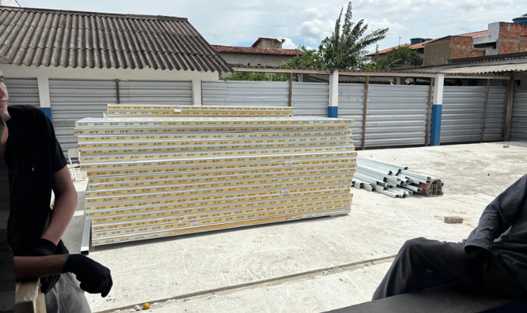 Prefeitura de Campos inicia obra de ampliação na Creche Grevi Siqueira por sistema modular