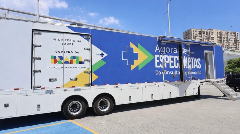 Carreta do Ministério da Saúde chega a Três Rios com oferta de mais de mil tomografias