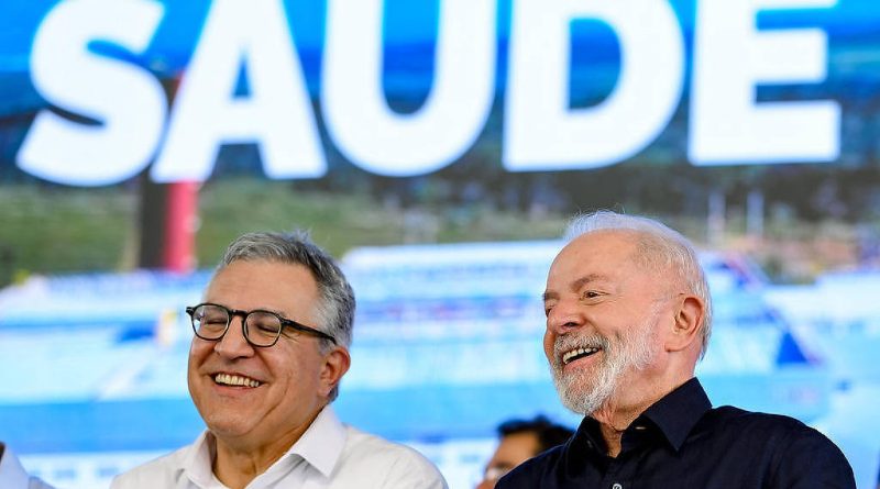 Presidente Lula e ministro Padilha inauguram o novo setor de trauma do Hospital Federal do Andaraí, no Rio de Janeiro (RJ)