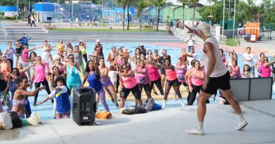 Homenagem às mulheres em aulão de dança no Parque RJ Nosso Sonho
