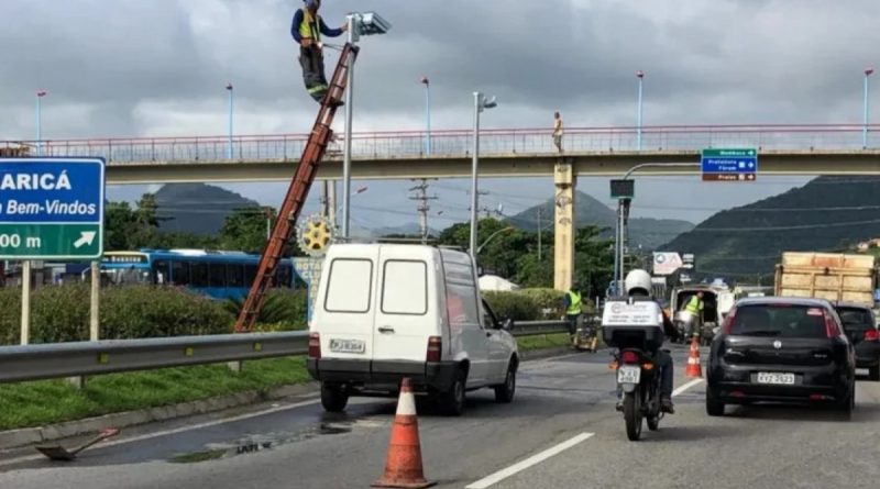 DER-RJ inicia instalação de radares na RJ-104 e RJ-106