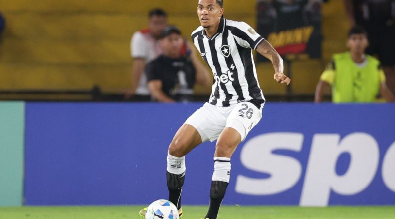Botafogo encaminha venda do volante Newton ao Santos