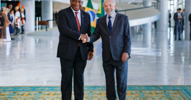 Com Ramaphosa, Lula afirma que África do Sul e Brasil lutam por equilíbrio na ordem global