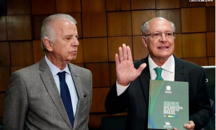 Alckmin destaca soberania e inovação em lançamento do catálogo de produtos de Defesa