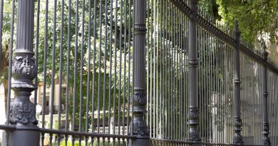 Portão e gradil da entrada principal do Museu da República são entregues restaurados