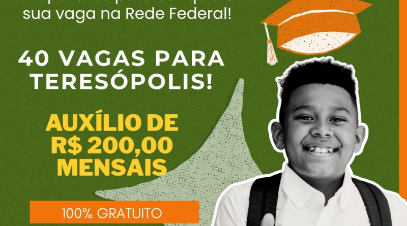 IFRJ Teresópolis está com inscrições abertas para curso de extensão para alunos do 9º ano das escolas públicos