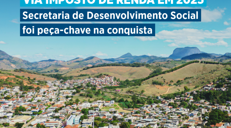 Porciúncula é o único município do Estado a superar 15% de doações via imposto de renda em 2025