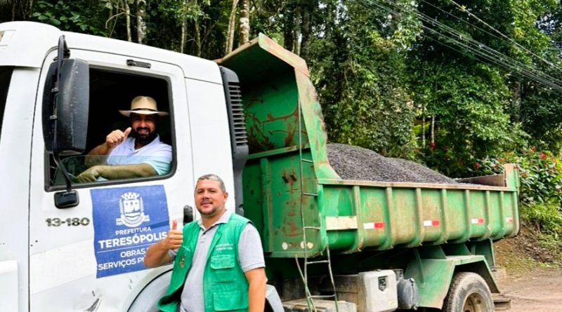 Prefeitura de Teresópolis avança com recapeamento asfáltico e operação tapa-buracos no interior