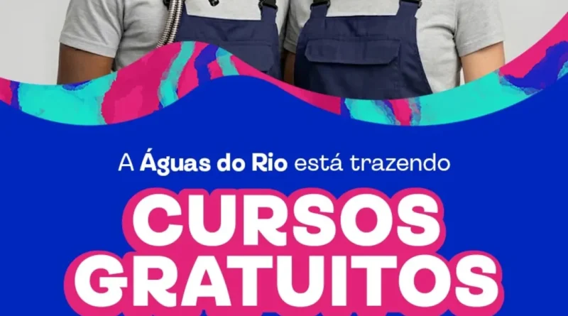 Águas do Rio e Firjan SENAI abrem 60 vagas para curso gratuito de qualificação profissional na Maré