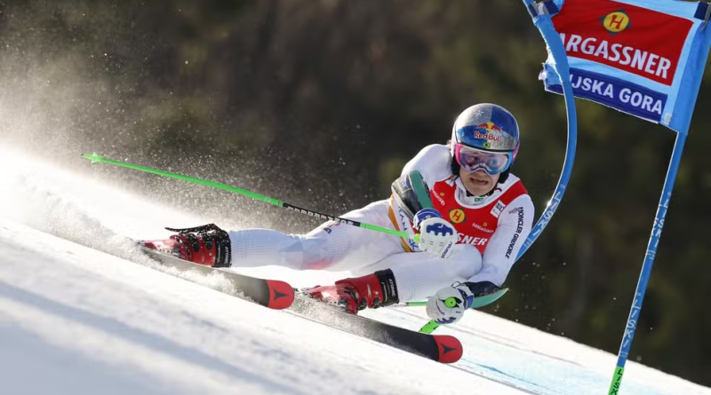 Lucas Pinheiro é campeão do slalom gigante na 1ª etapa da Copa do Mundo após ouro olímpico