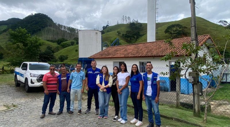 Equipe da Águas de Casimiro visita estação de tratamento em Macaé para aprimorar sistema em Professor Souza