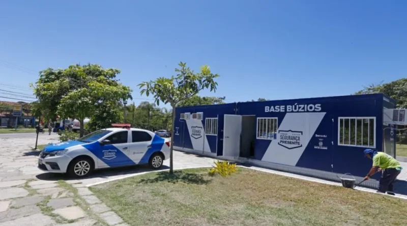 Búzios inaugura base do Programa Segurança Presente com presença do governador Cláudio Castro