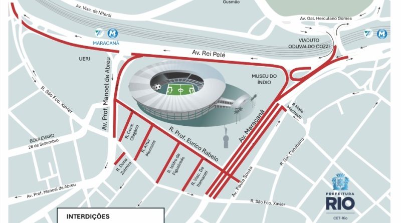 CET-Rio implanta operação especial para final do Campeonato Carioca entre Fluminense e Flamengo