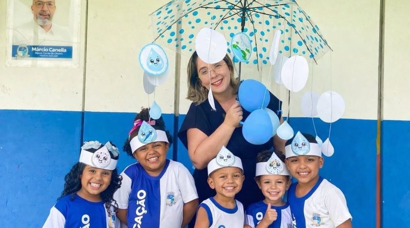 Escolas e creches municipais de Belford Roxo comemoram o Dia da água