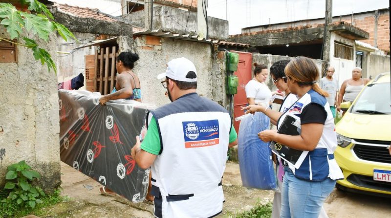 Assistência Social de Nova Iguaçu realiza mais de 5 mil atendimentos humanitários pós-chuva