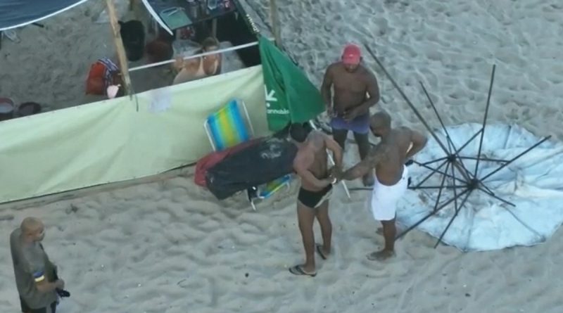 Liderança do tráfico de drogas de Macaé é preso na Praia de Copacabana