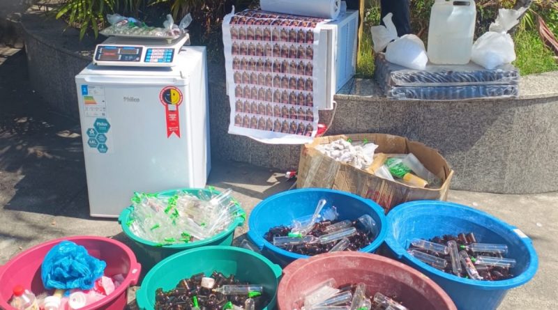 Polícia encontra imóvel de apoio ao tráfico de drogas na Ilha do Governador