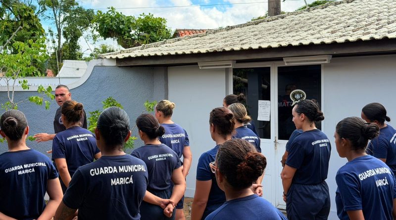 Prefeitura de Maricá capacita mulheres da Guarda Municipal com treinamento operacional