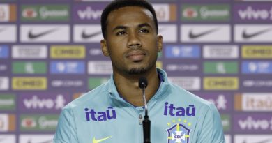 Além de Alex Sandro, seleção brasileira perde Gabriel Magalhães para amistosos