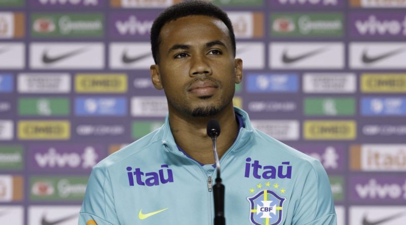 Além de Alex Sandro, seleção brasileira perde Gabriel Magalhães para amistosos