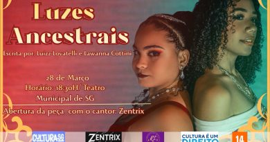Teatro Municipal de São Gonçalo recebe espetáculo “Luzes Ancestrais” neste sábado
