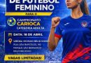 Sociedade Esportiva Belford Roxo abre&nbsp;inscrições para peneira para o futebol feminino