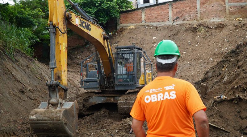 Prefeitura de São Gonçalo inicia obras de contenção de encosta no Lindo Parque