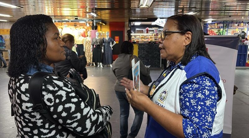 Estação Central do Brasil do MetrôRio recebe “Ação Perfil Solidário” promovida pela FIA