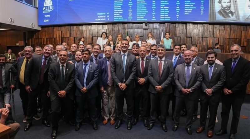 Deputado Douglas Ruas é eleito novo Presidente da ALERJ