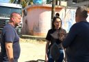 Prefeita de Belford Roxo Mariana Malta acompanha obras de drenagem, pavimentação e urbanização na Vila Cláudia