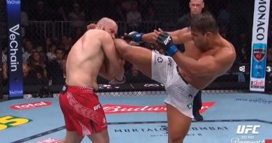 Borrachinha estreia no ranking dos meio-pesados após grande vitória no UFC 327