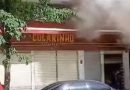 Incêndio atinge bar em Botafogo