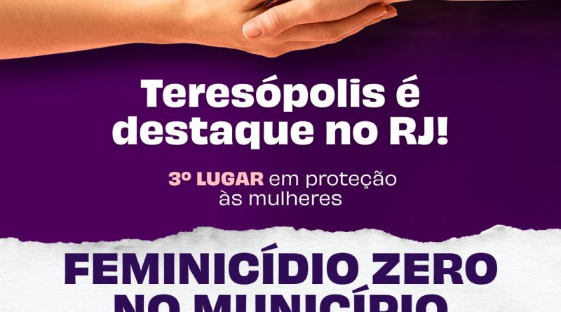 Teresópolis avança na proteção às mulheres e conquista 3ª posição em ranking estadual de excelência