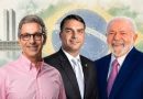 Atlas Bloomberg: Lula empata com Flávio, Jair e Zema em eventual 2º turno
