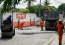São Gonçalo: Prefeitura realiza Operação Tapa Buracos e serviços de capina no bairro de Maria Paula