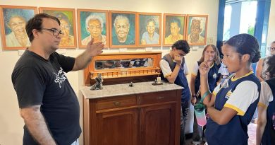 Rio das Ostras: Casa de Cultura Bento Costa Júnior recebe visita de alunos da Rede Municipal