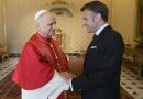 Macron e papa Leão XIV discutem guerra no Oriente Médio em encontro no Vaticano