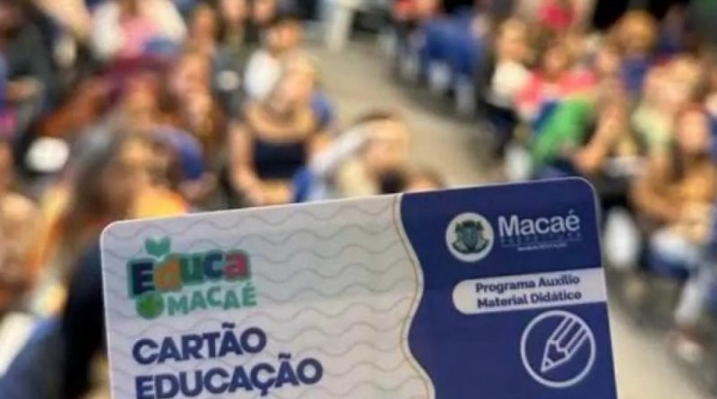 Macaé: Prazo acende alerta: famílias têm 60 dias para usar crédito do Cartão Educa Mais