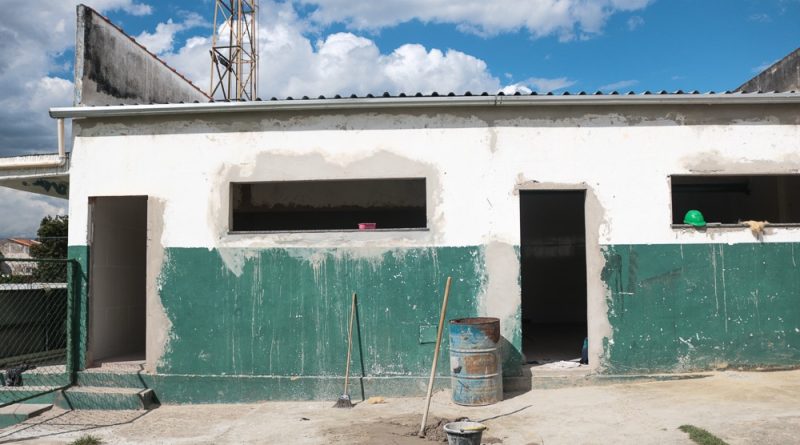 Prefeitura de Itatiaia realiza obras de reforma do Estáduo Municipal Antônio Corrêa