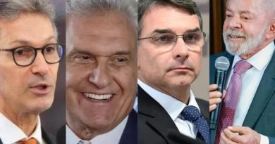 Datafolha: No 1º turno, Lula tem 39%; Flávio Bolsonaro, 35%; Caiado, 5%; e Zema, 4%