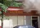 Incêndio atinge bar em Botafogo