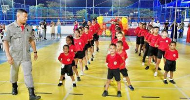 Belford Roxo: Secretaria de Esporte realiza formatura de alunos da Oficina de Bombeiro Mirim na Vila Olímpica