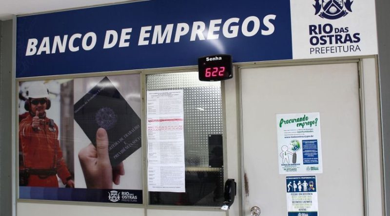 Banco de Empregos de Rio das Ostras&nbsp;oferece 526 vagas