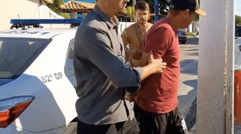 Policia Civil prende homem por descumprir medida protetiva no barro do Caxito, em Maricá