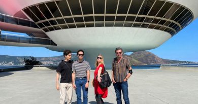 Delegação artística do Festival de Cinema Europeu Imovision visita o MAC em Niterói