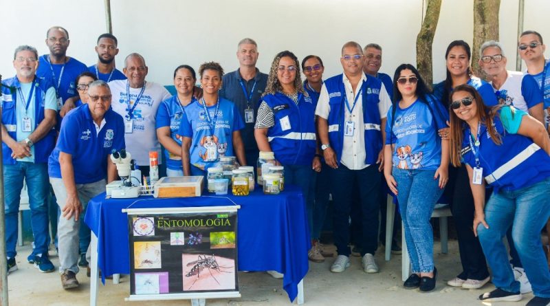 Belford Roxo: Coordenadoria de Vetores e Zoonoses realiza ação de Combate&nbsp;à Dengue e Vacinação Antirrábica no Parque Amorim
