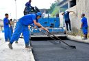 Prefeitura de Belford Roxo realiza colocação de novo asfalto e obras em ruas do bairro Malhapão