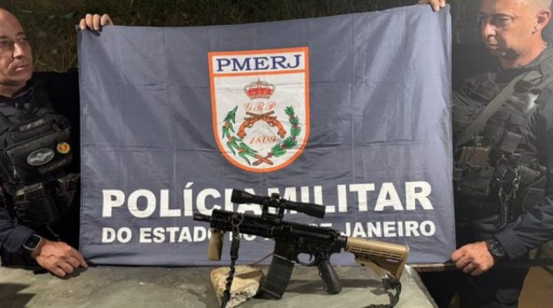 Polícia Militar captura foragido e apreende fuzil em Anchieta